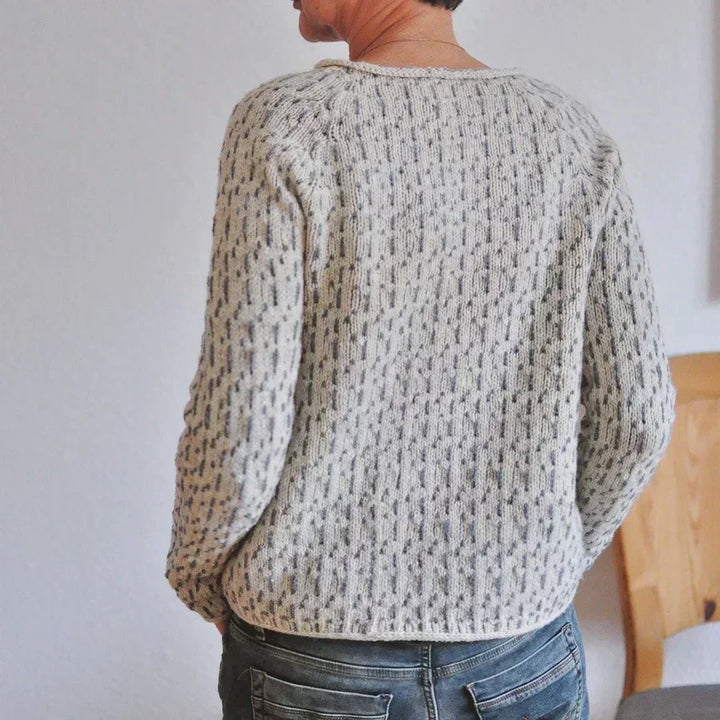 Victoria - Elegant Boat Neck Sweater
