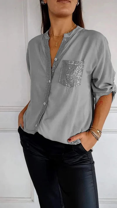 Wyrella™ | Elegant Glow Blouse