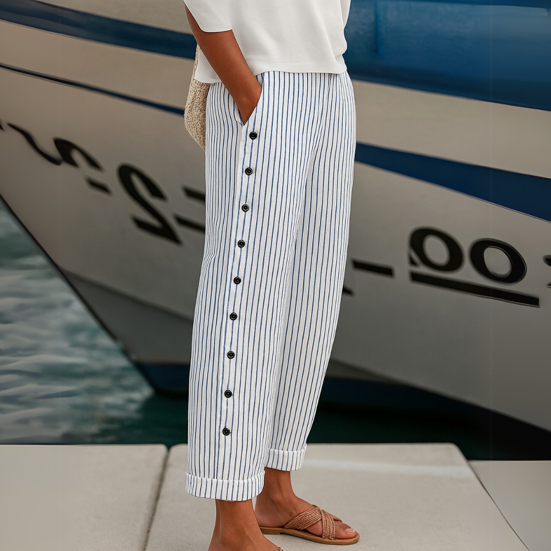 Seabreeze - Nautical Stripe Trousers