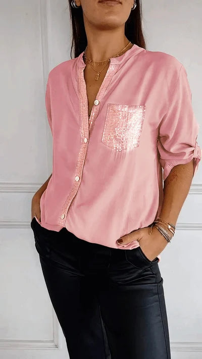Wyrella™ | Elegant Glow Blouse