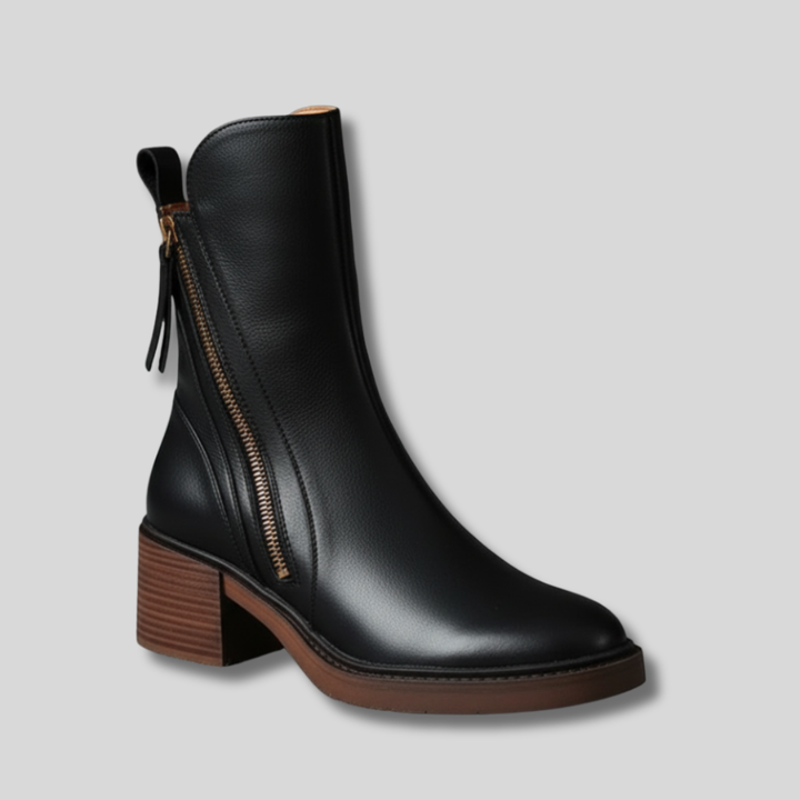 Valorine - Élégantes Bottes En Cuir