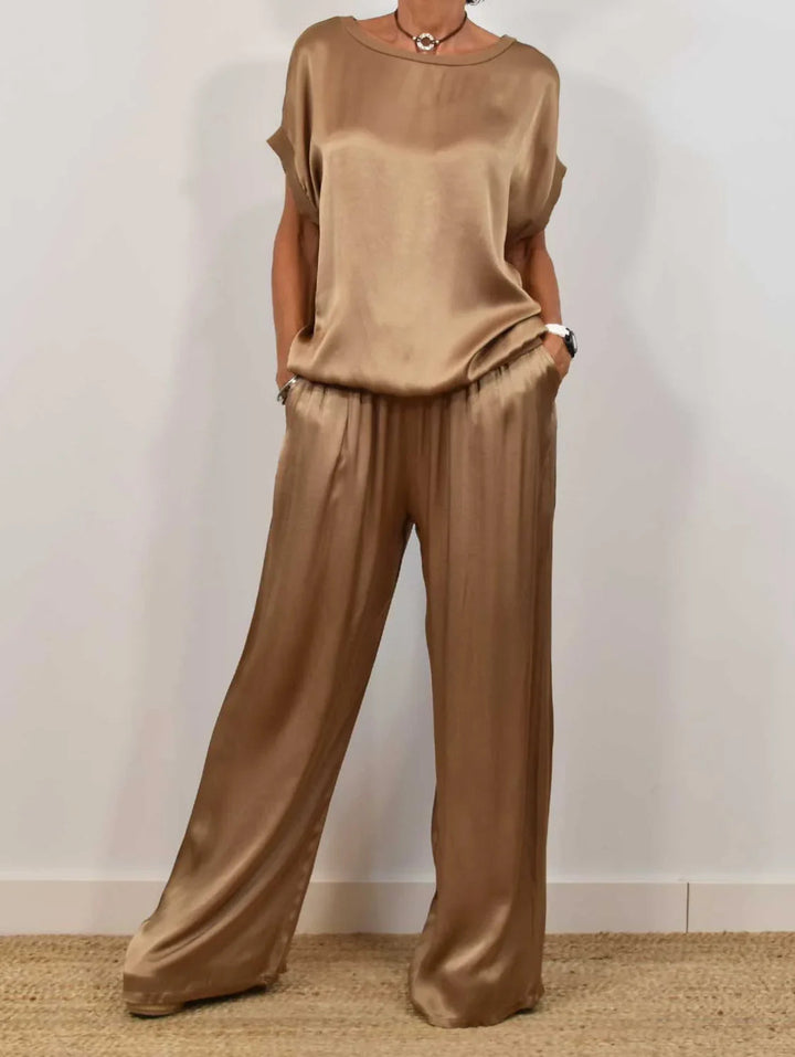 Isla - Effortless Silk Lounge Set