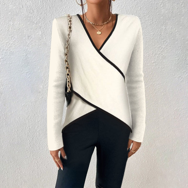 Dion - Flattering V-Neck Sweater