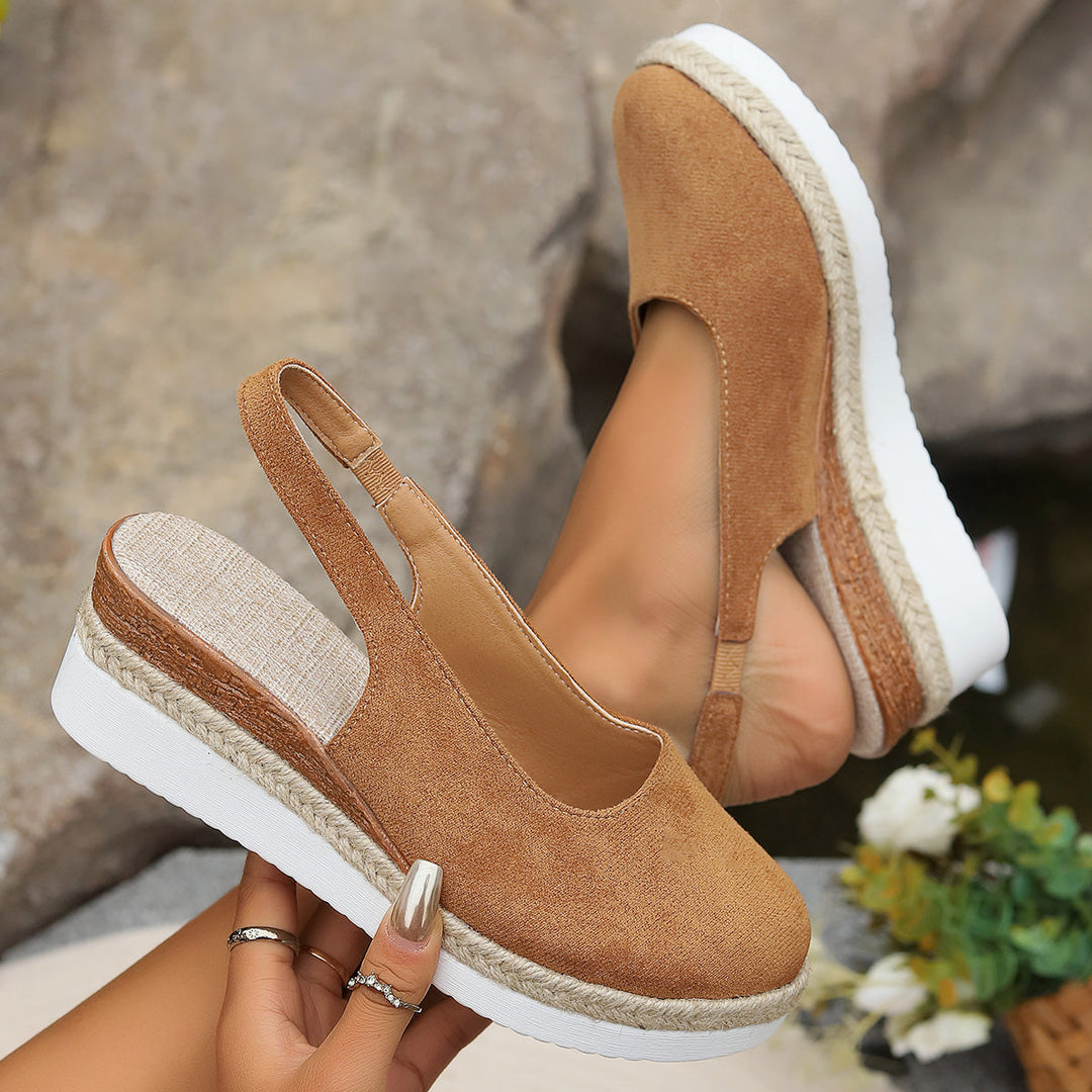 Maeryssa™ | Plain Orthopedic Wedge Sandals
