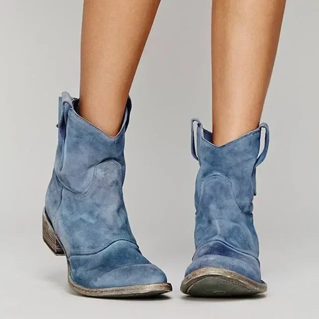 Camellia - Bottes Cowboy Vintage Chic