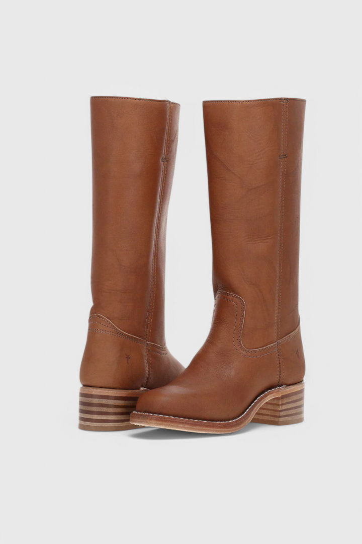 Ella™ | Leather Knee-High Boots