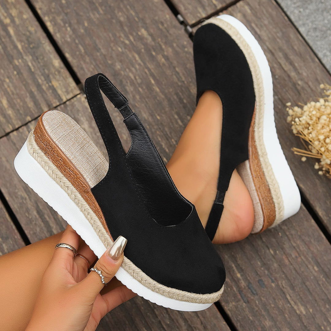 Maeryssa™ | Plain Orthopedic Wedge Sandals