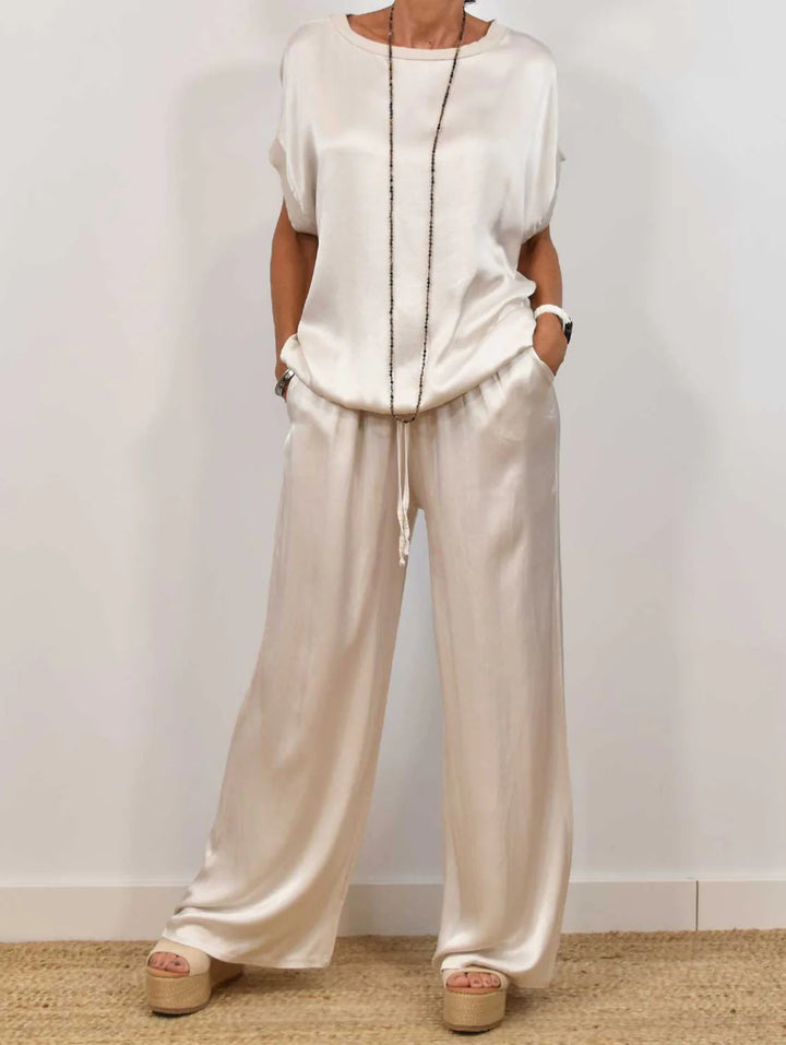 Isla - Effortless Silk Lounge Set