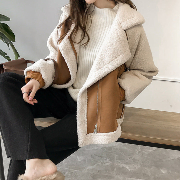 Erin - Chic Faux Shearling Jacket